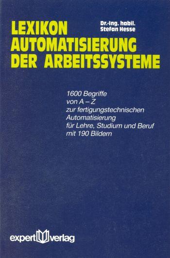 Cover-Bild Lexikon Automatisierung der Arbeitssysteme