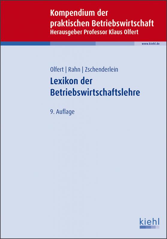 Cover-Bild Lexikon der Betriebswirtschaftslehre