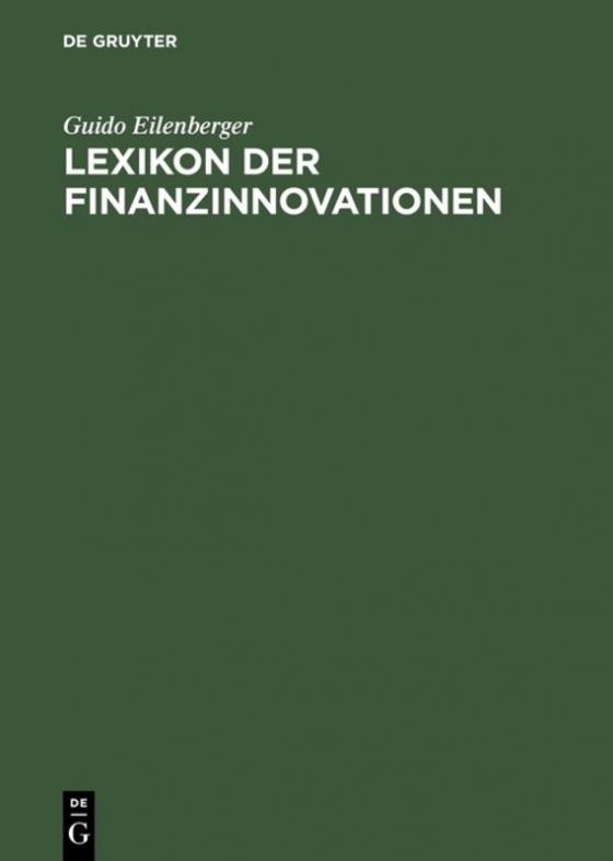 Cover-Bild Lexikon der Finanzinnovationen