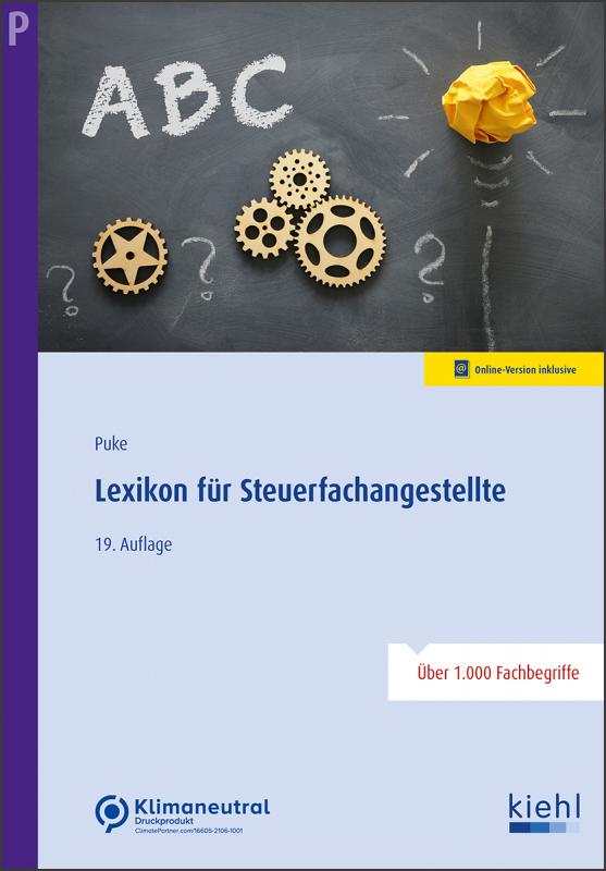 Cover-Bild Lexikon für Steuerfachangestellte