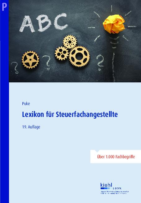 Cover-Bild Lexikon für Steuerfachangestellte