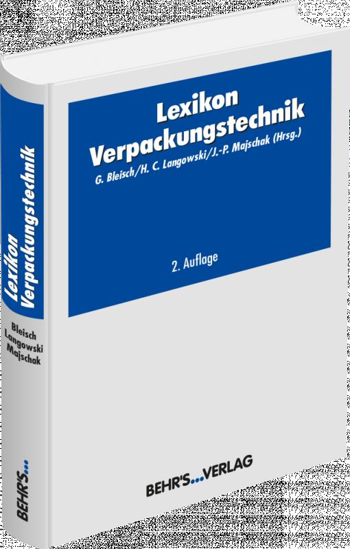 Cover-Bild Lexikon Verpackungstechnik