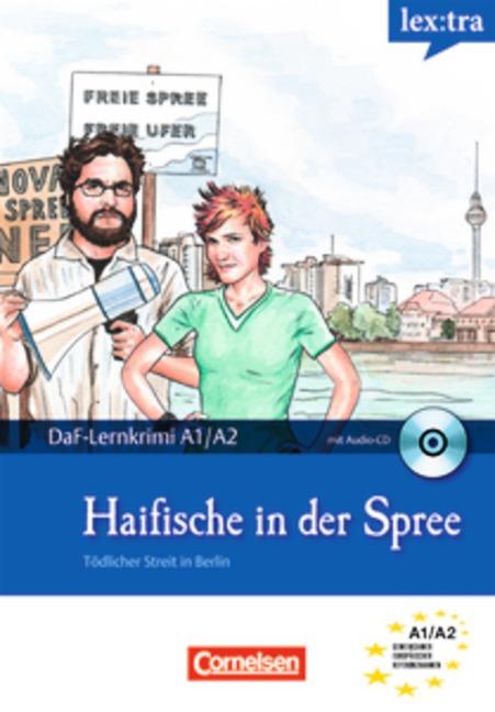 Cover-Bild Lextra - Deutsch als Fremdsprache - DaF-Lernkrimis: SIRIUS ermittelt / A1/A2 - Haifische in der Spree