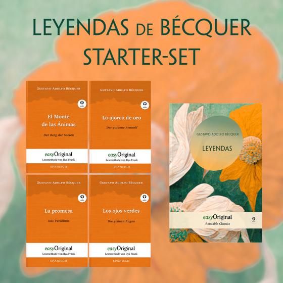 Cover-Bild Leyendas de Bécquer (mit Audio-Online) - Starter-Set - Spanisch-Deutsch