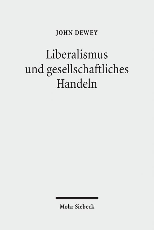 Cover-Bild Liberalismus und gesellschaftliches Handeln