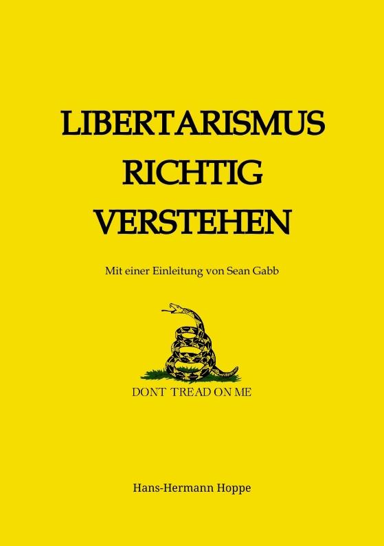 Cover-Bild Libertarismus richtig verstehen