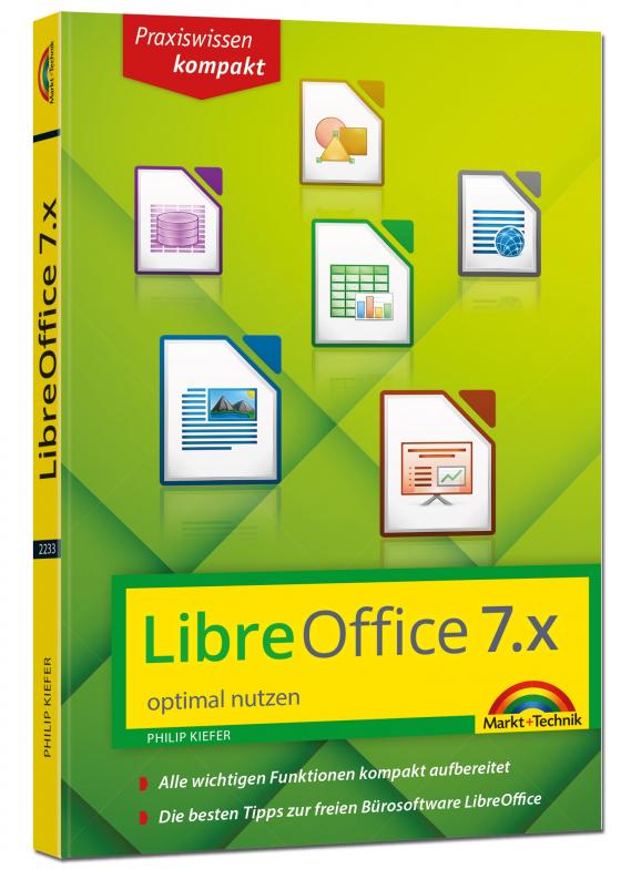 Cover-Bild LibreOffice 7 optimal nutzen - Das Handbuch zur Software