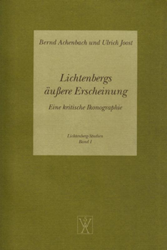 Cover-Bild Lichtenbergs äußere Erscheinung