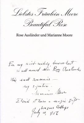 Cover-Bild Liebstes Fräulein Moore – Beautiful Rose
