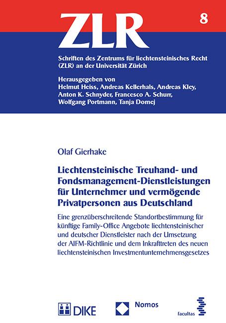 Cover-Bild Liechtensteinische Treuhand- und Fondsmanagement-Dienstleistungen für Unternehmer und vermögende Privatpersonen aus Deutschland