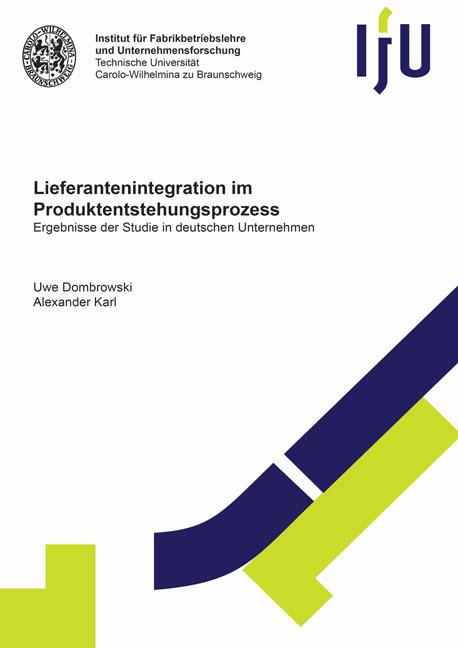 Cover-Bild Lieferantenintegration im Produktentstehungsprozess