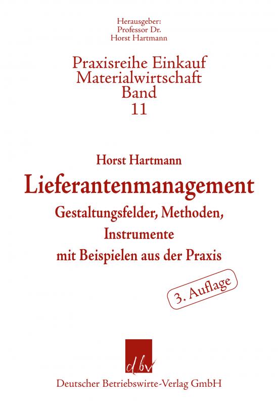 Cover-Bild Lieferantenmanagement