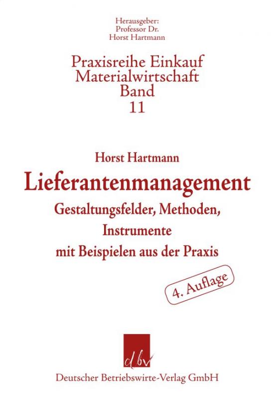 Cover-Bild Lieferantenmanagement.