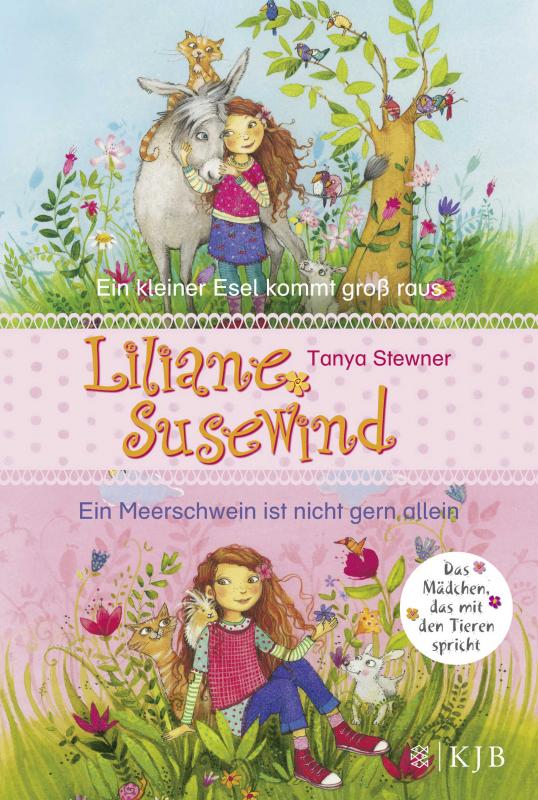 Cover-Bild Liliane Susewind. Ein kleiner Esel kommt groß raus & Ein Meerschwein ist nicht gern allein. (Doppelband 1 & 2 für jüngere Leser)