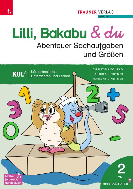 Cover-Bild Lilli, Bakabu & du - Abenteuer Sachaufgaben und Größen 2