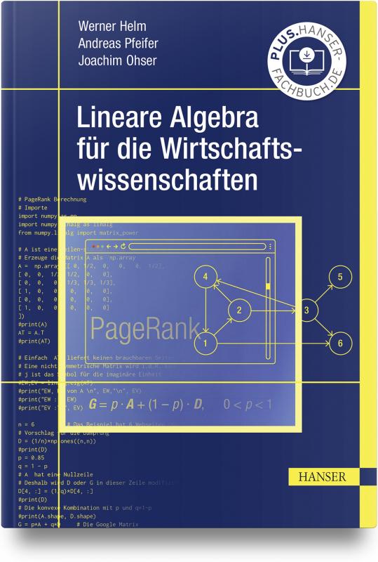 Cover-Bild Lineare Algebra für die Wirtschaftswissenschaften