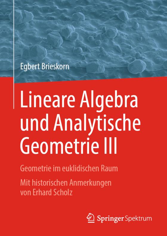 Cover-Bild Lineare Algebra und Analytische Geometrie III