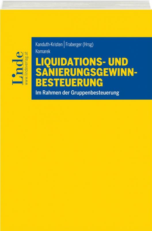 Cover-Bild Liquidations- und Sanierungsgewinnbesteuerung