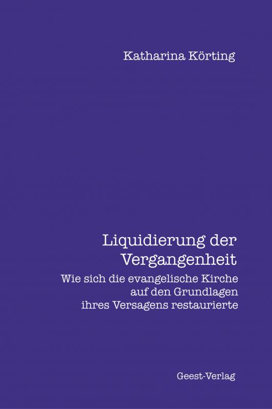 Cover-Bild Liquidierung der Vergangenheit.