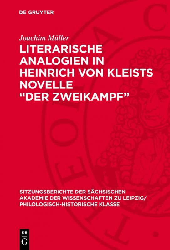Cover-Bild Literarische Analogien in Heinrich von Kleists Novelle „Der Zweikampf“