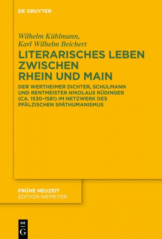 Cover-Bild Literarisches Leben zwischen Rhein und Main