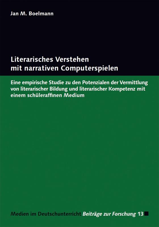 Cover-Bild Literarisches Verstehen mit narrativen Computerspielen