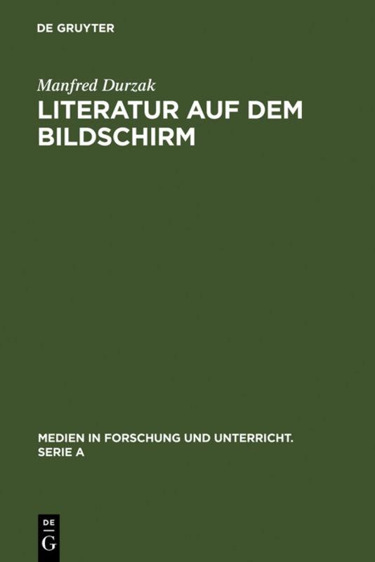 Cover-Bild Literatur auf dem Bildschirm