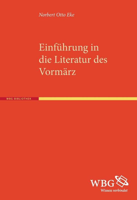 Cover-Bild Literatur des Vormärz