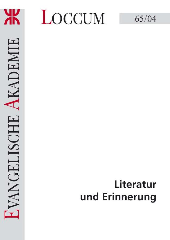 Cover-Bild Literatur und Erinnerung