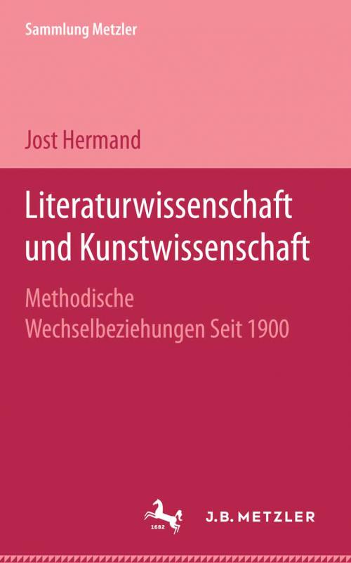 Cover-Bild Literaturwissenschaft und Kunstwissenschaft