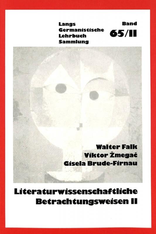 Cover-Bild Literaturwissenschaftliche Betrachtungsweisen, Bd. II