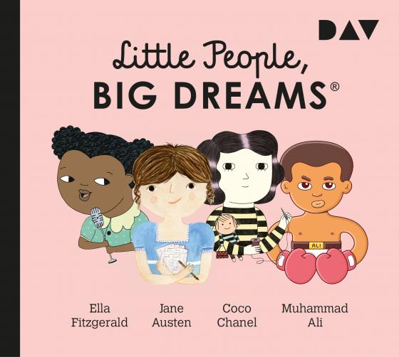 Cover-Bild Little People, Big Dreams® – Teil 2: Ella Fitzgerald, Jane Austen, Coco Chanel, Muhammad Ali