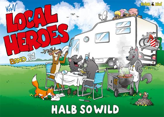 Cover-Bild Local Heroes / Halb so wild