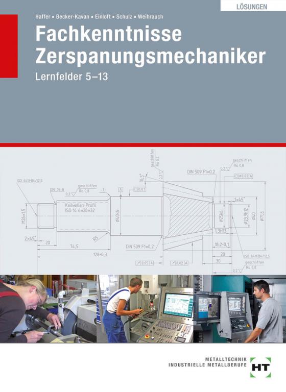 Cover-Bild Lösungen Fachkenntnisse Zerspanungsmechaniker