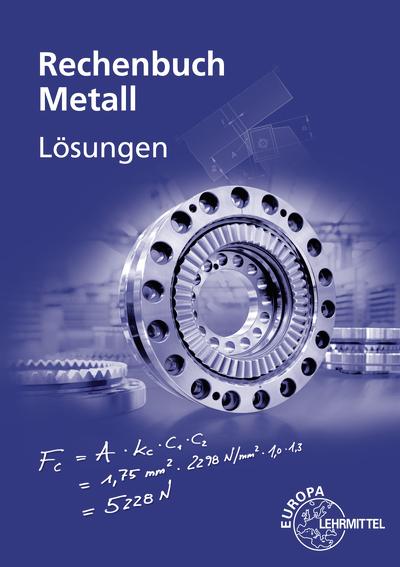 Cover-Bild Lösungen zu 10307 Rechenbuch Metall