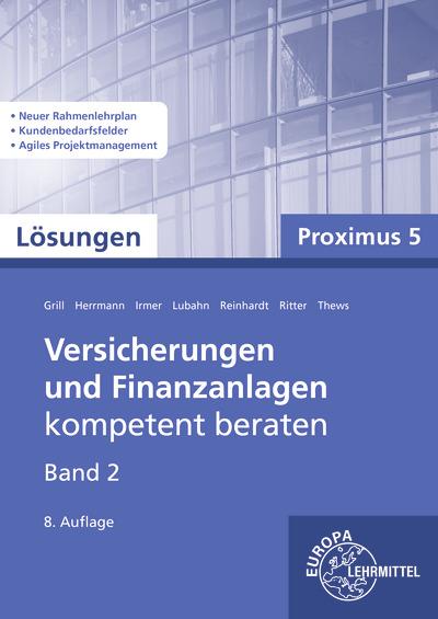 Cover-Bild Lösungen zu 22161 Versicherungen und Finanzanlagen, Band 2, Proximus 5