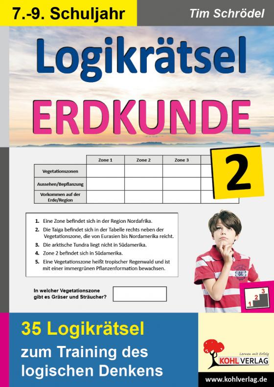 Cover-Bild Logikrätsel Erdkunde / Band 2