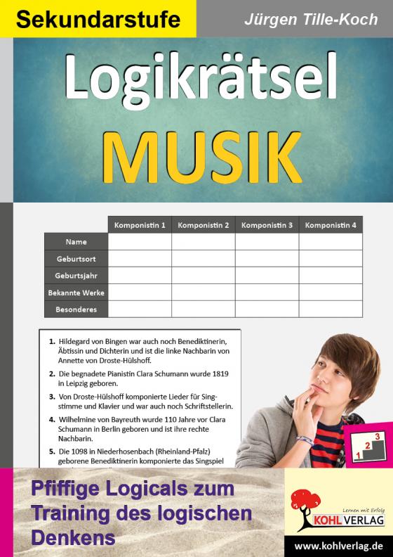 Cover-Bild Logikrätsel MUSIK