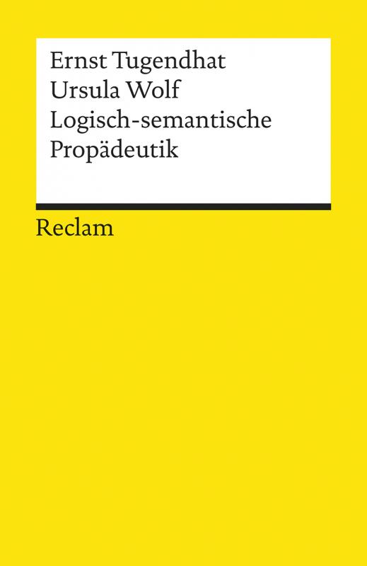 Cover-Bild Logisch-semantische Propädeutik