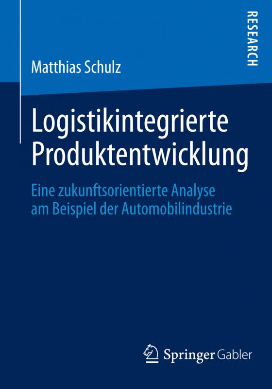 Cover-Bild Logistikintegrierte Produktentwicklung