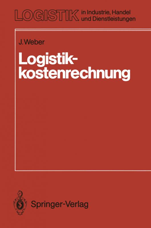 Cover-Bild Logistikkostenrechnung