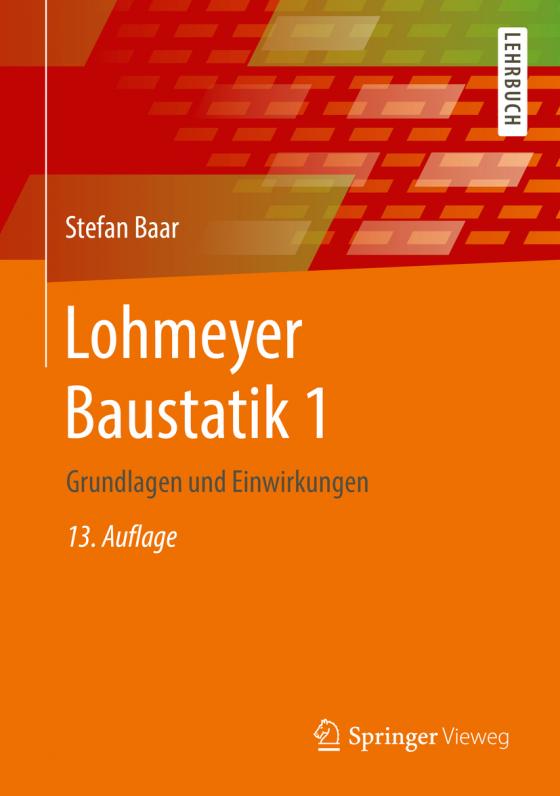 Cover-Bild Lohmeyer Baustatik 1