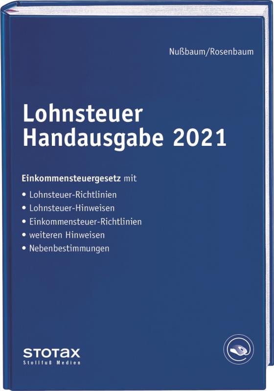 Cover-Bild Lohnsteuer Handausgabe 2021