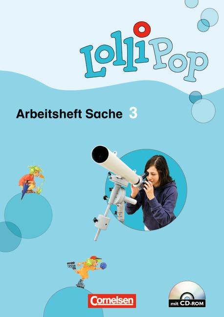 Cover-Bild Lollipop Sache / 3. Schuljahr - Arbeitsheft mit CD-ROM