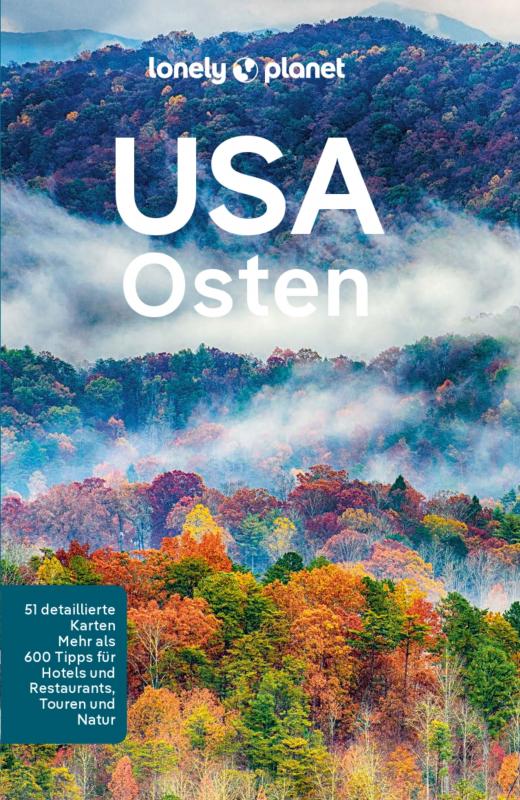 Cover-Bild LONELY PLANET Reiseführer E-Book USA Osten