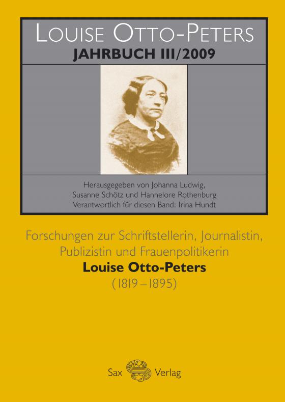 Cover-Bild Louise-Otto-Peters-Jahrbuch III/2009