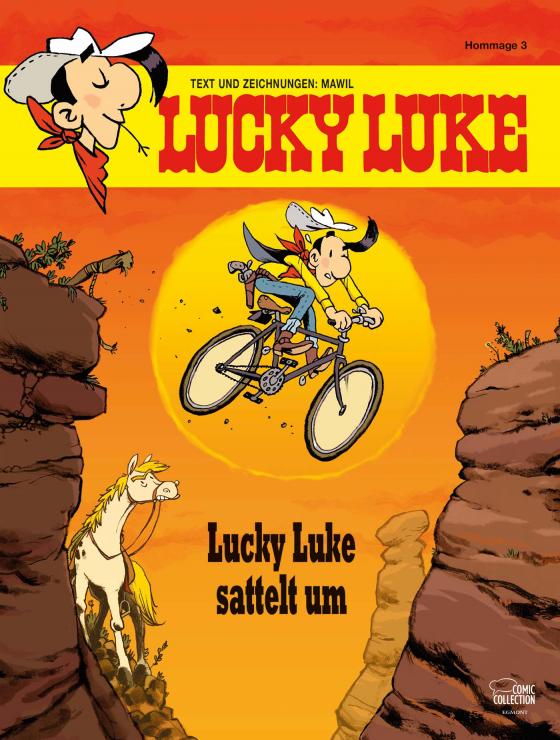 Cover-Bild Lucky Luke sattelt um