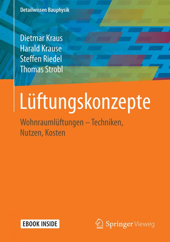 Cover-Bild Lüftungskonzepte: Wohnraumlüftungen