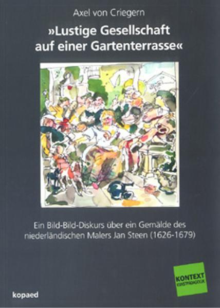 Cover-Bild 'Lustige Gesellschaft auf einer Gartenterrasse'