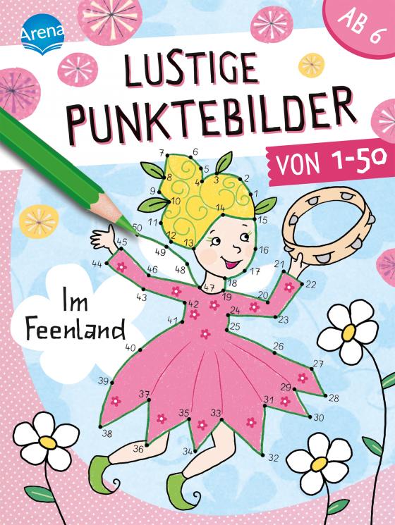 Cover-Bild Lustige Punktebilder von 1 bis 50. Im Feenland